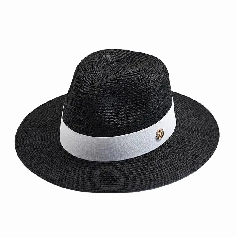 Maracaibo Summer Straw Fedora Hat