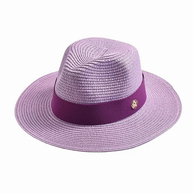 Maracaibo Summer Straw Fedora Hat