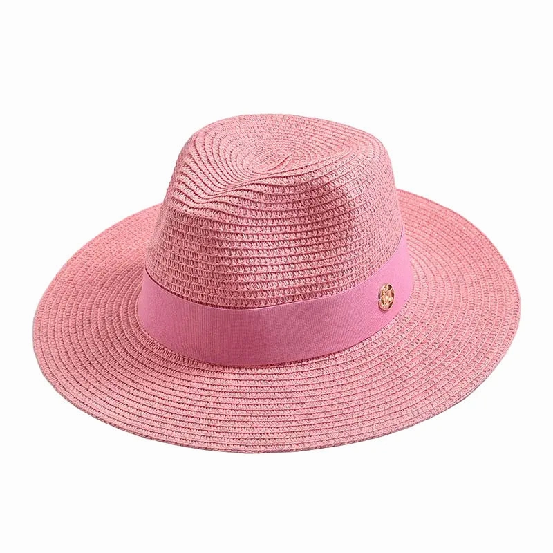Maracaibo Summer Straw Fedora Hat