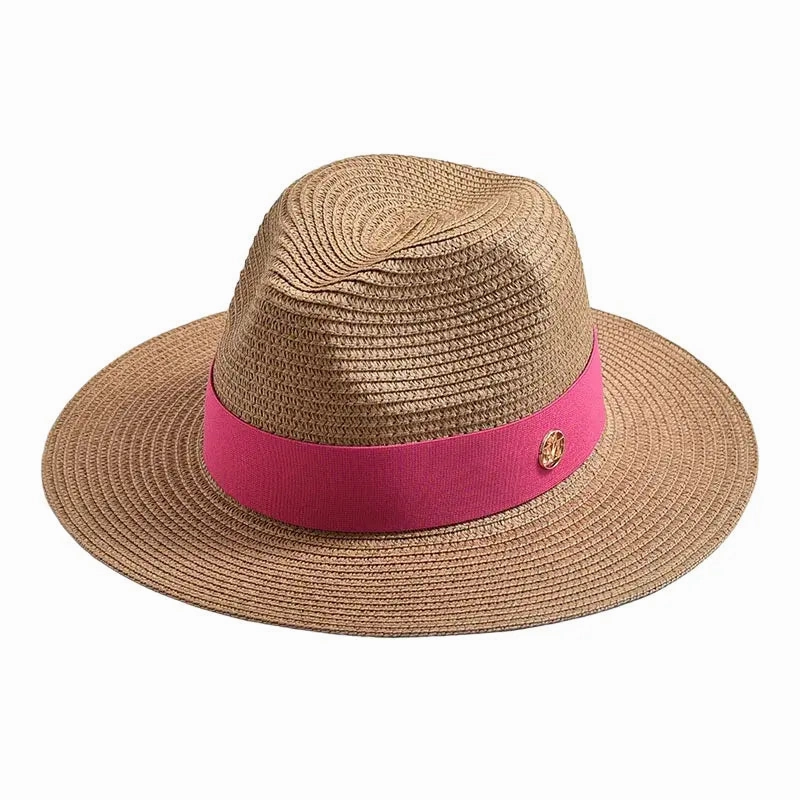 Maracaibo Summer Straw Fedora Hat