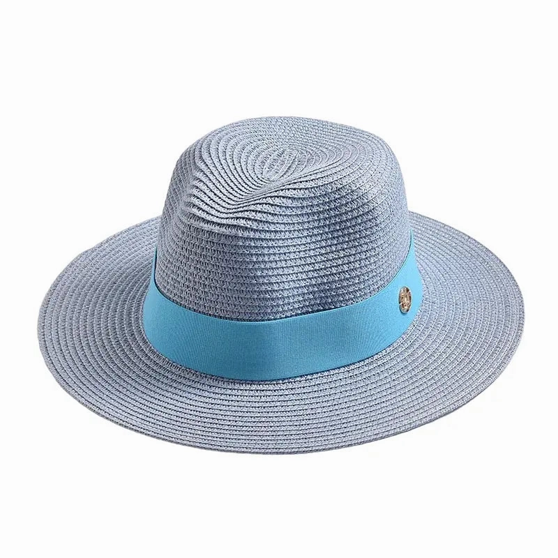 Maracaibo Summer Straw Fedora Hat