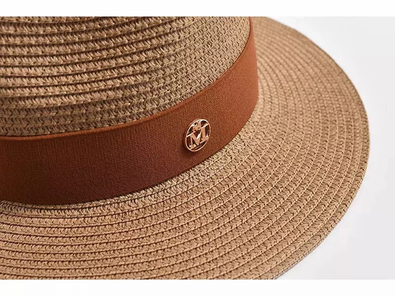 Maracaibo Summer Straw Fedora Hat