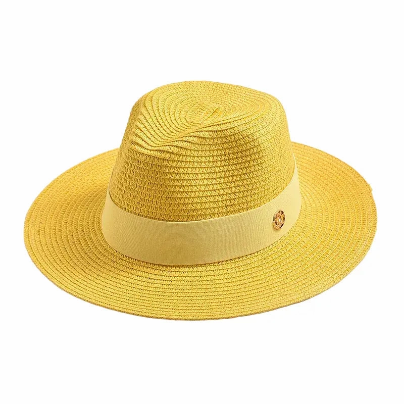 Maracaibo Summer Straw Fedora Hat