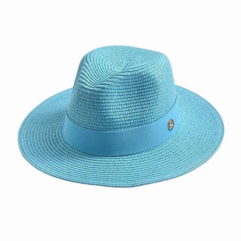 Maracaibo Summer Straw Fedora Hat