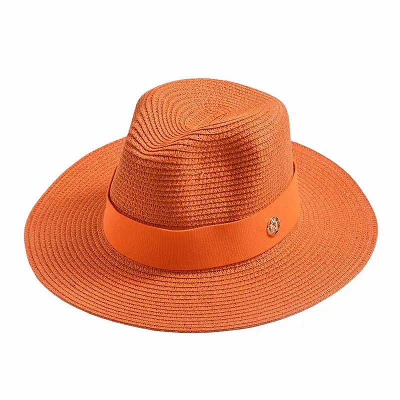 Maracaibo Summer Straw Fedora Hat