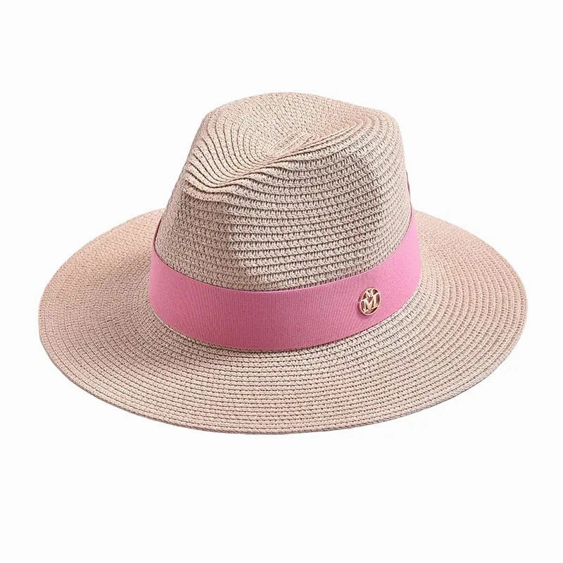 Maracaibo Summer Straw Fedora Hat