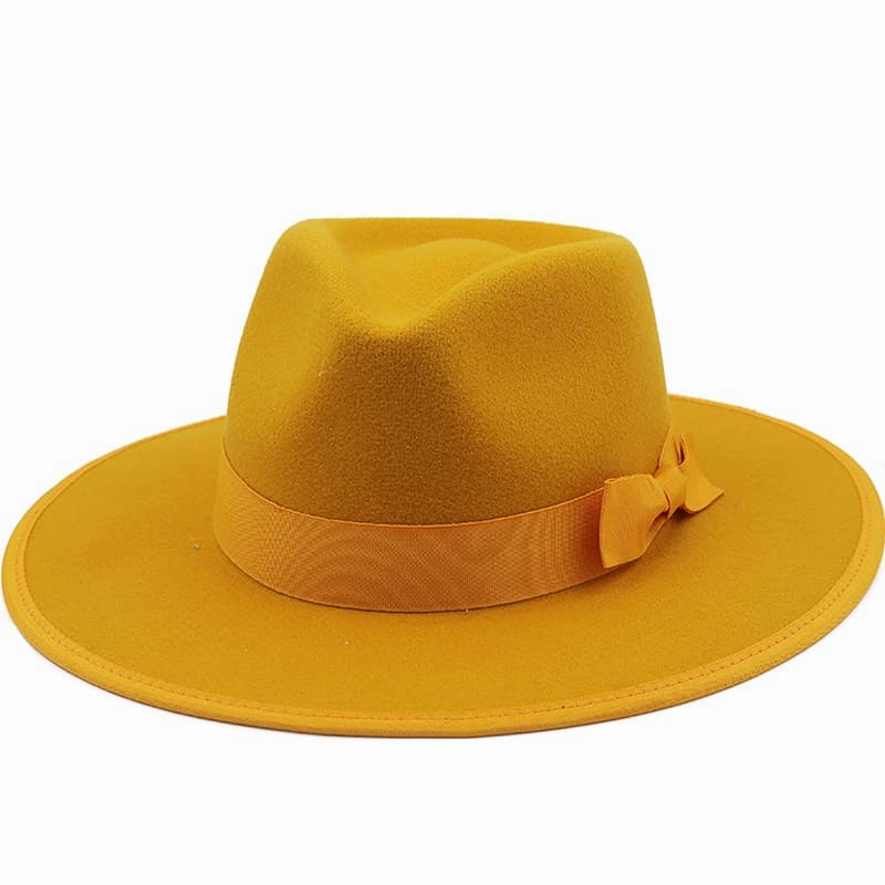 Marinello Ribbon Wool Fedora Hat