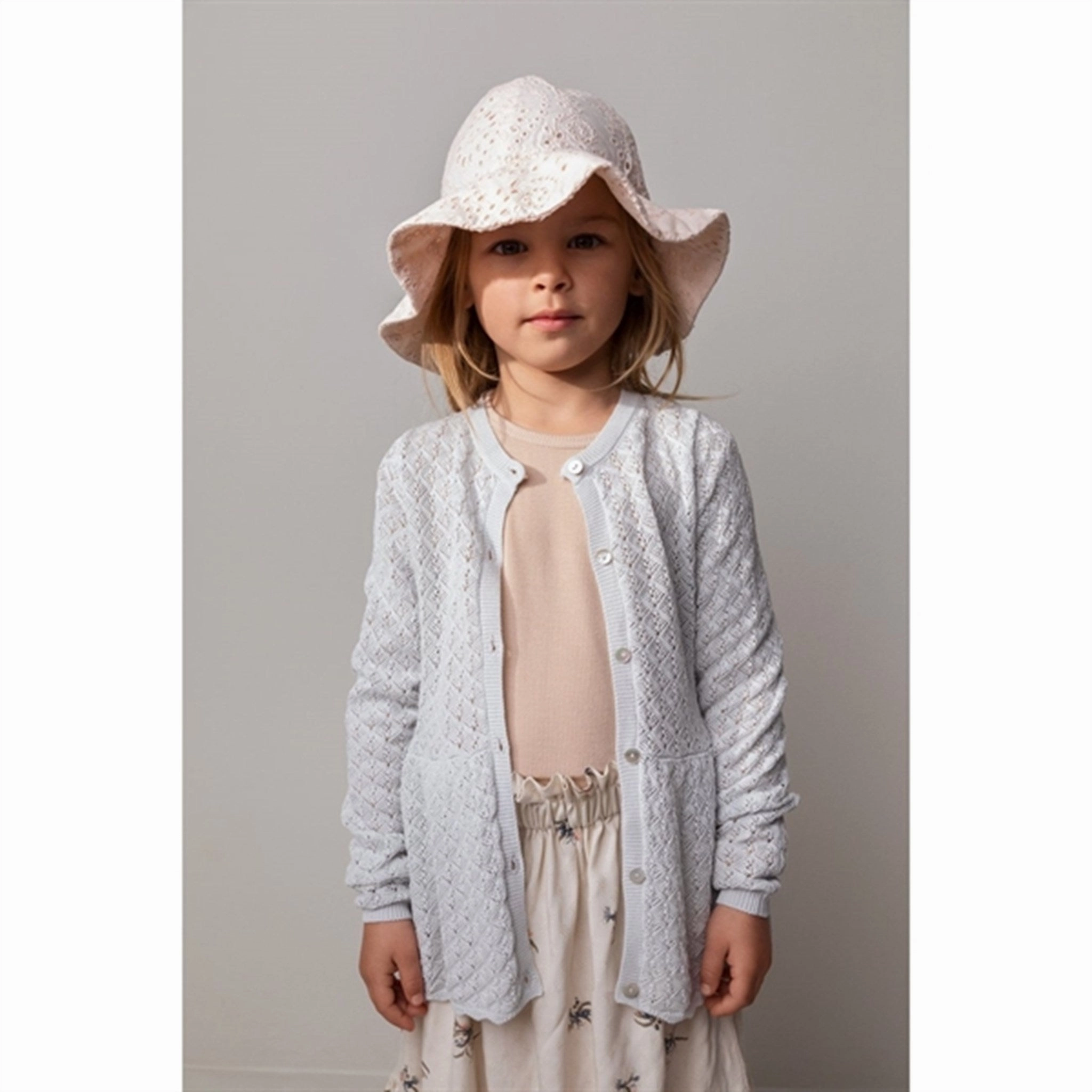 MarMar Pink Dahlia Alba Sun Hat