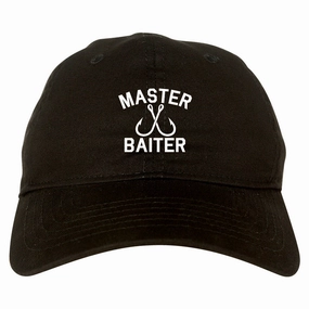 Master Baiter Fishing Hook Mens Dad Hat