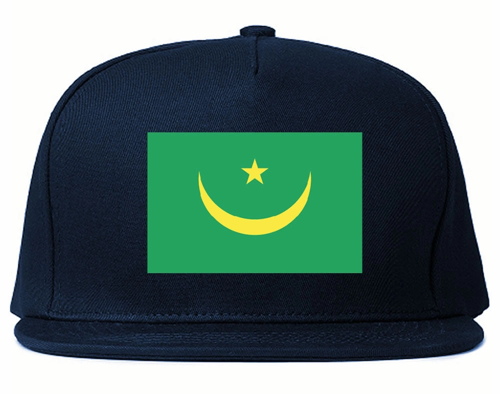 Mauritania Flag Country Printed Snapback Hat Cap