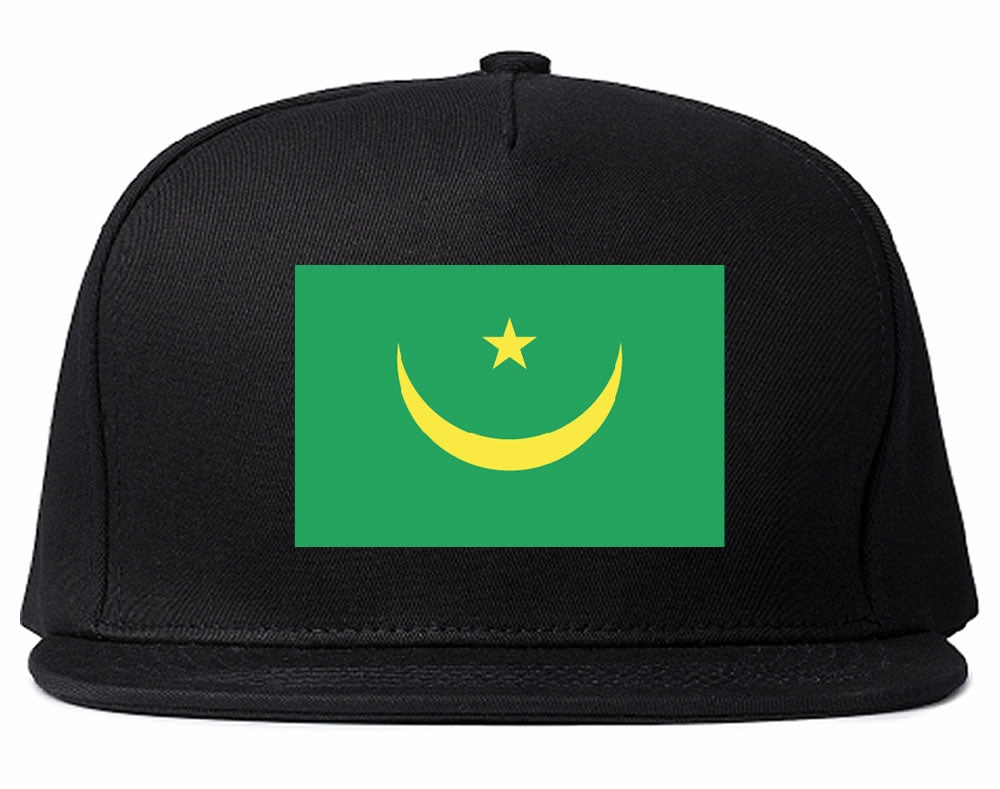 Mauritania Flag Country Printed Snapback Hat Cap
