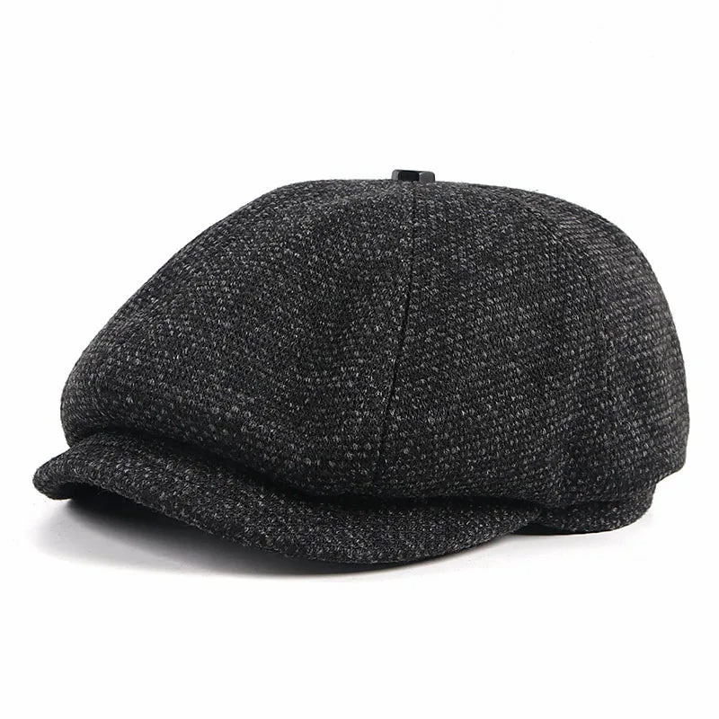 McBurnie Knitted Newsboy Cap