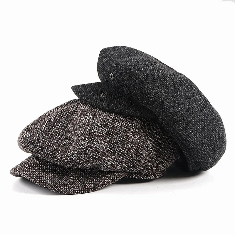 McBurnie Knitted Newsboy Cap