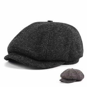 McBurnie Knitted Newsboy Cap