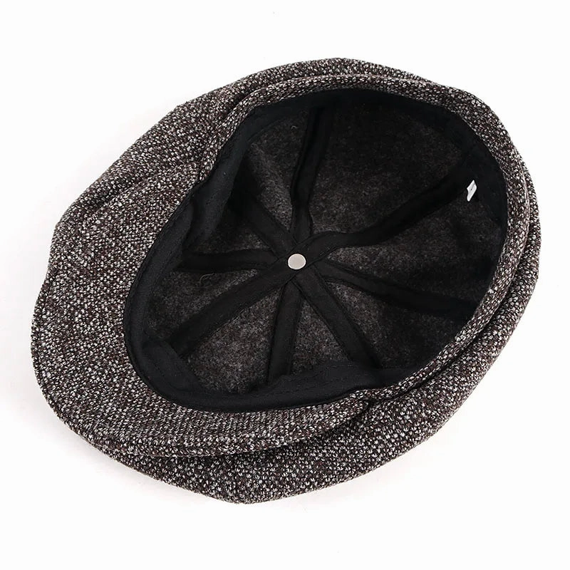 McBurnie Knitted Newsboy Cap
