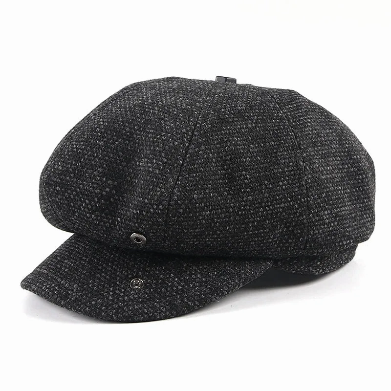McBurnie Knitted Newsboy Cap
