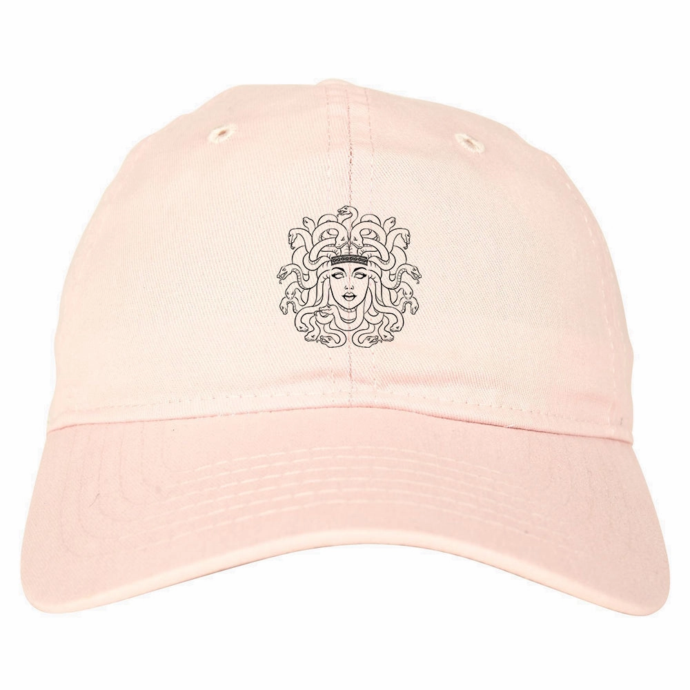 Medusa Head Snakes Mens Dad Hat