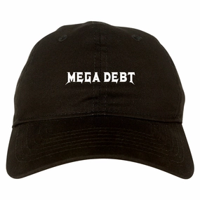 Mega Debt Funny Financial Mens Dad Hat