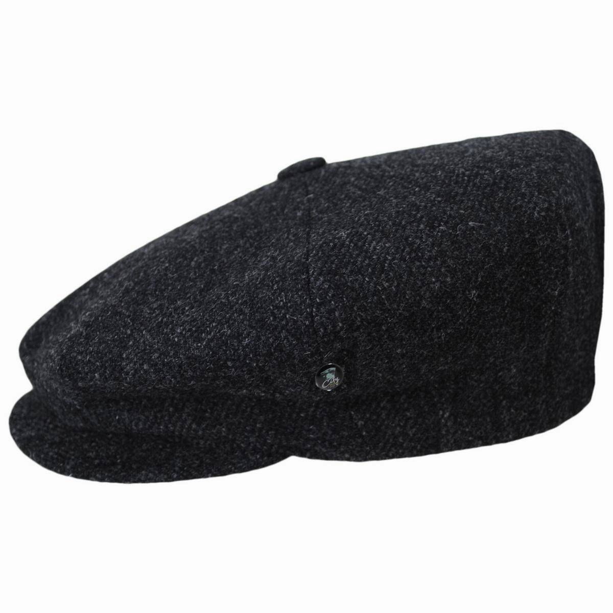 Melange Wool Newsboy Cap