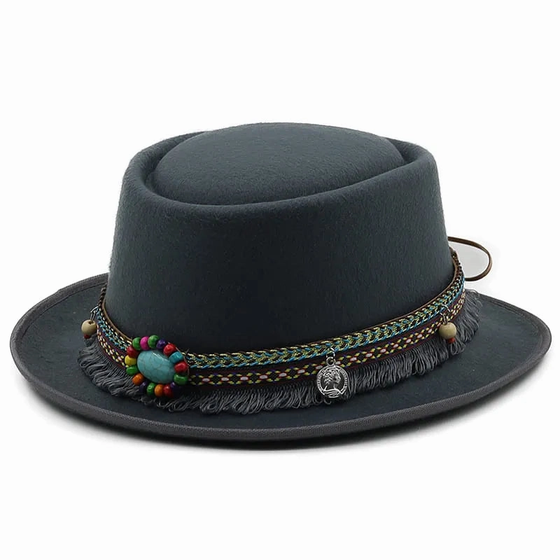 Melnik Bohemian Porkpie Hat
