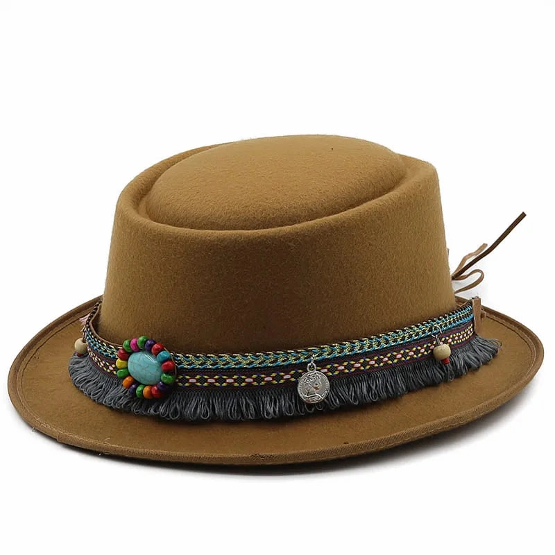 Melnik Bohemian Porkpie Hat