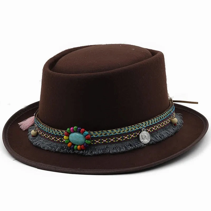 Melnik Bohemian Porkpie Hat
