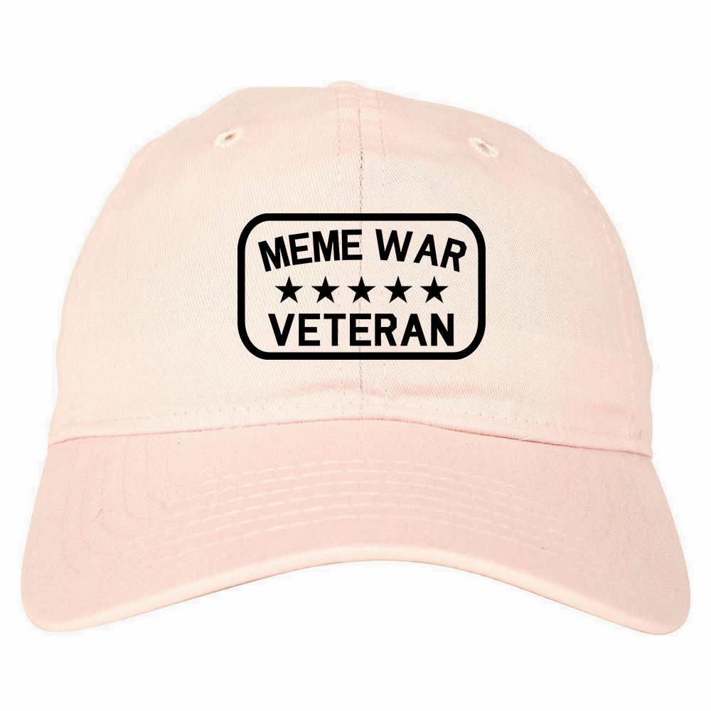 Meme War Veteran Mens Dad Hat Baseball Cap
