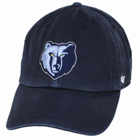 Memphis Grizzlies NBA Clean Up Strapback Baseball Cap Dad Hat