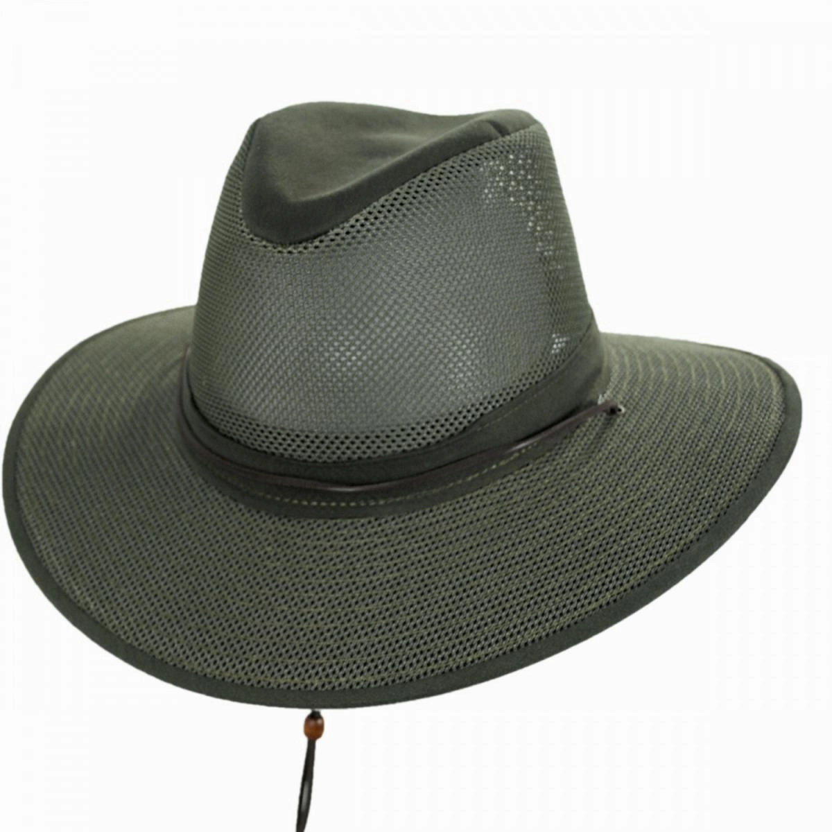 Mesh Aussie Grande 3.5 Inch Brim Hat