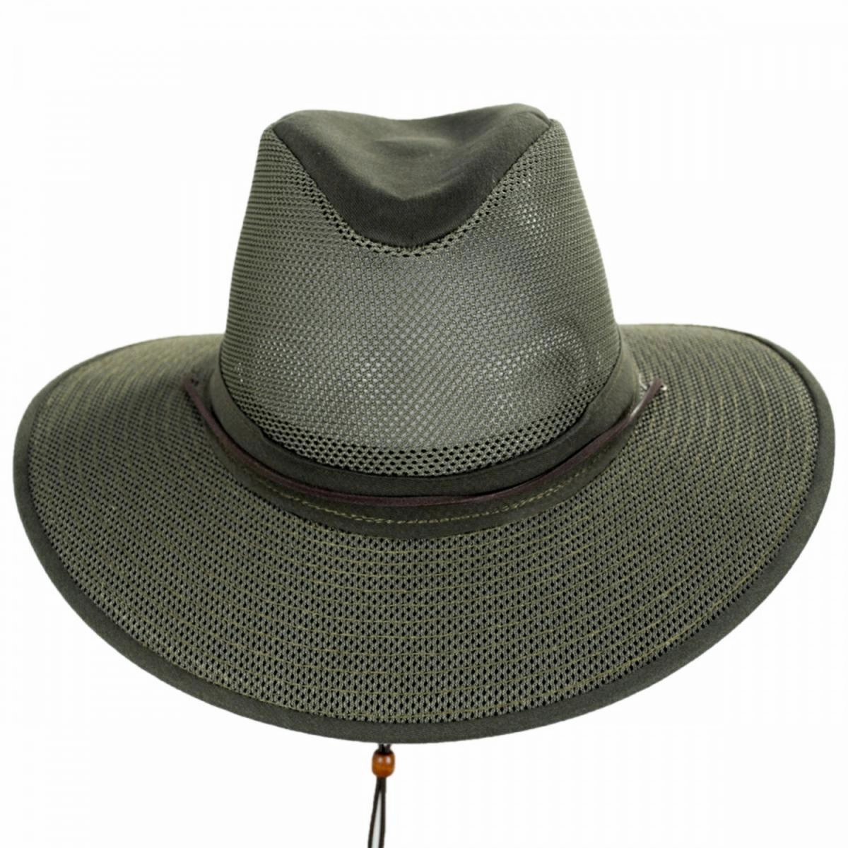 Mesh Aussie Grande 3.5 Inch Brim Hat