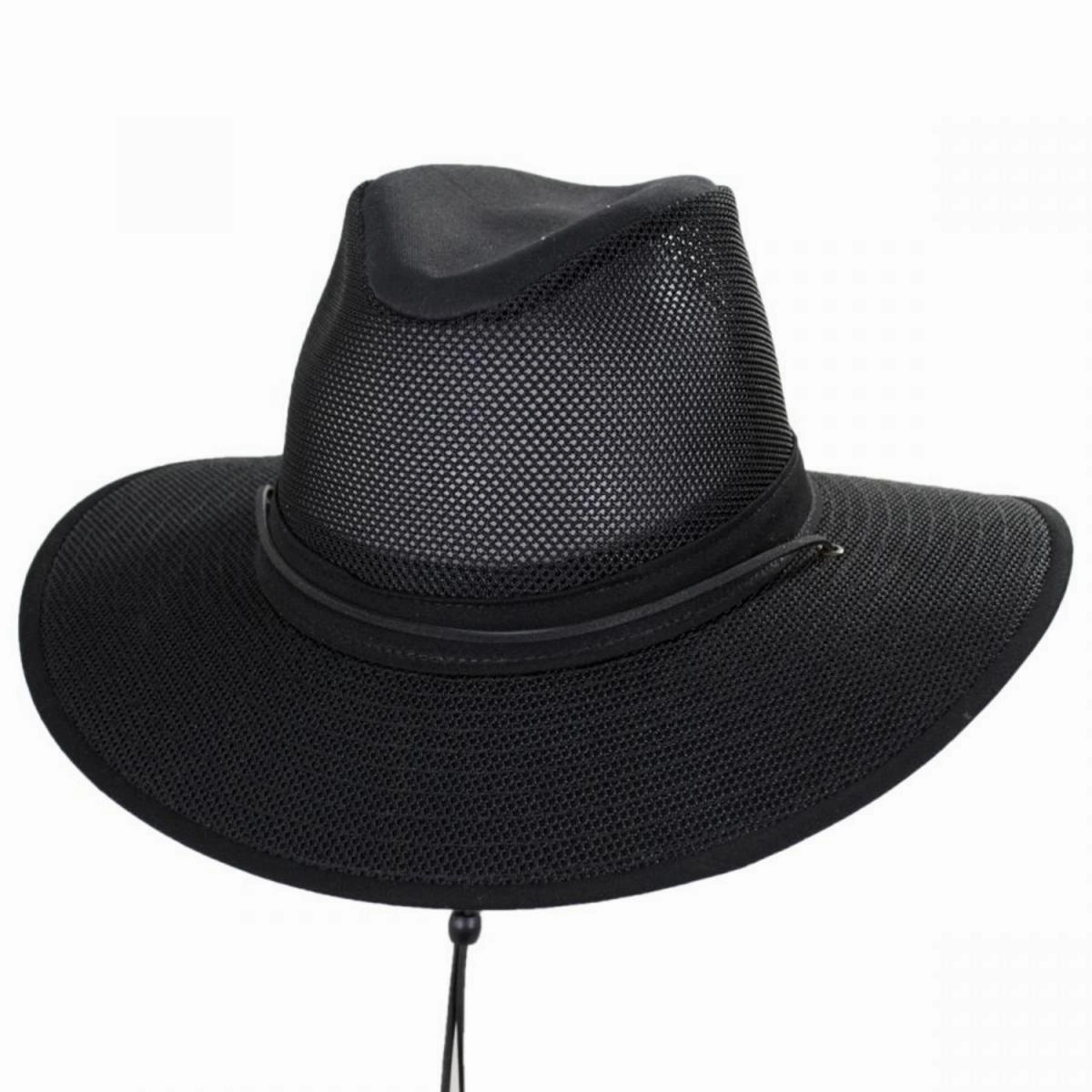 Mesh Aussie Grande 3.5 Inch Brim Hat