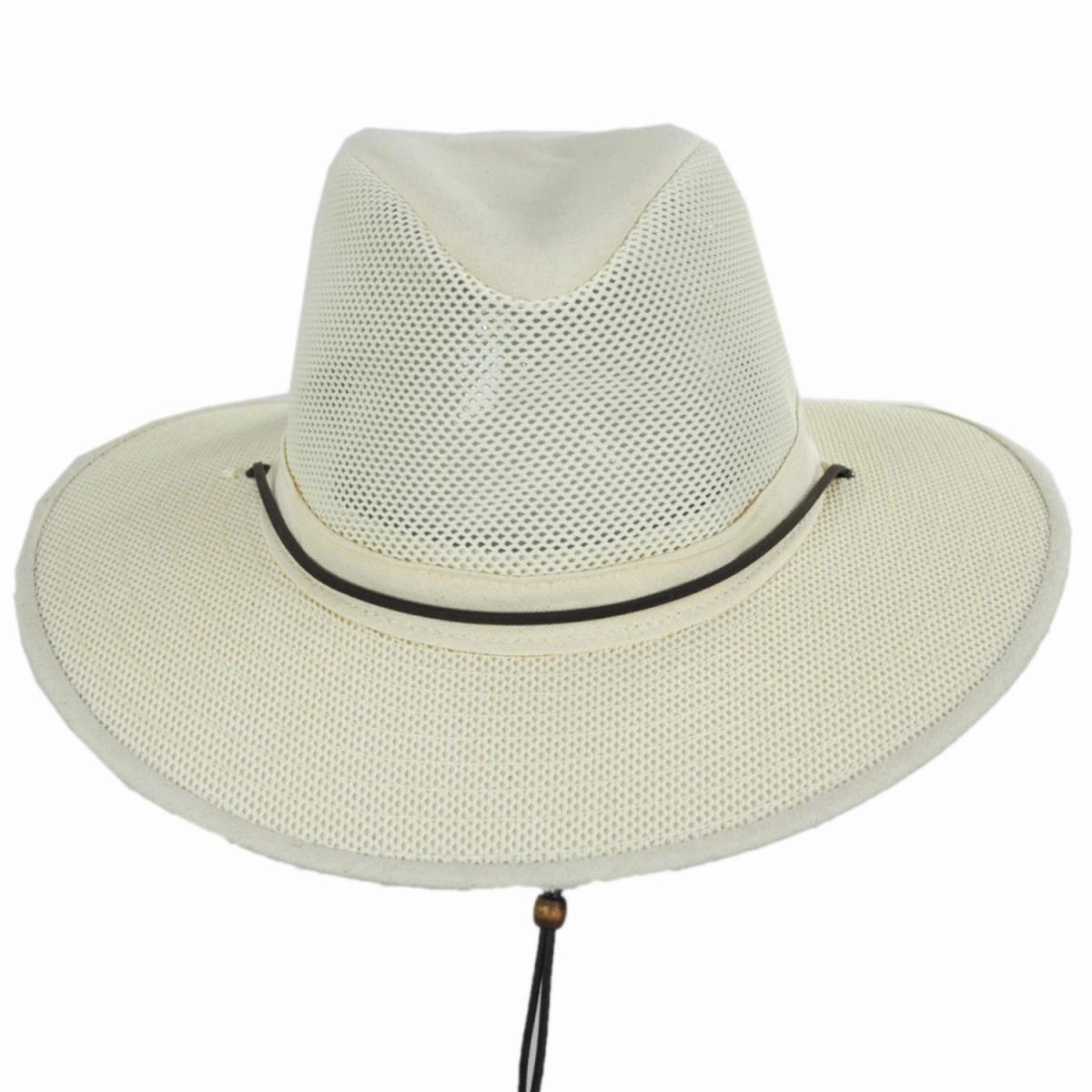 Mesh Aussie Grande 3.5 Inch Brim Hat