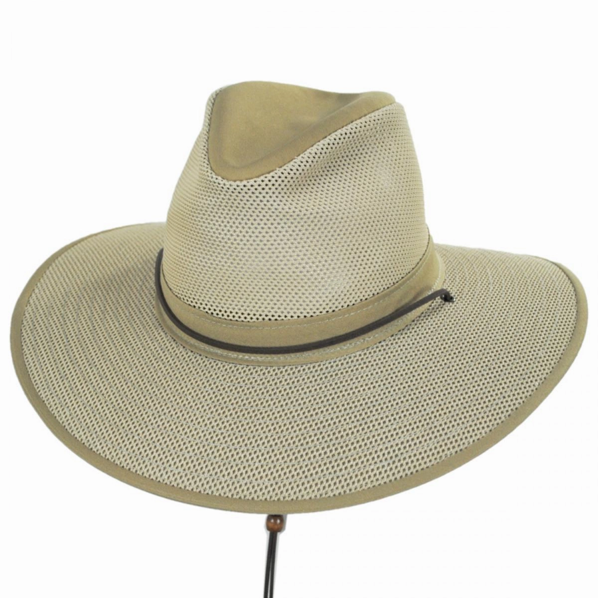 Mesh Aussie Grande 3.5 Inch Brim Hat