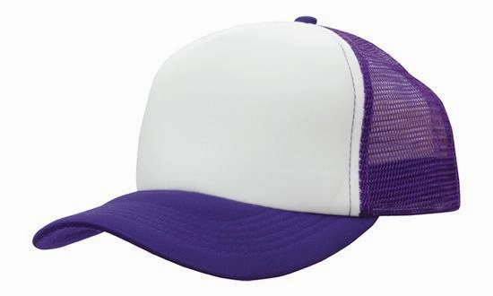 Mesh Back Baseball Cap - Custom Embroidered
