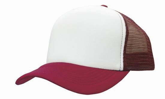 Mesh Back Baseball Cap - Custom Embroidered