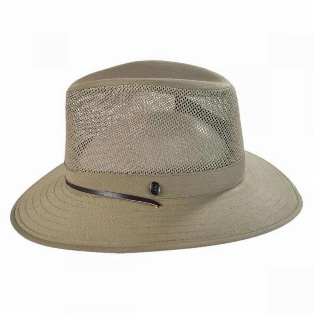 Mesh Crown Aussie Hat