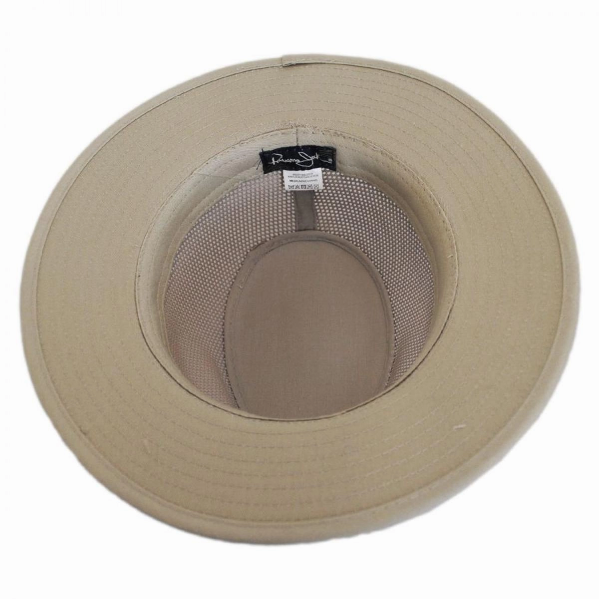 Mesh Crown Cotton Safari Fedora Hat