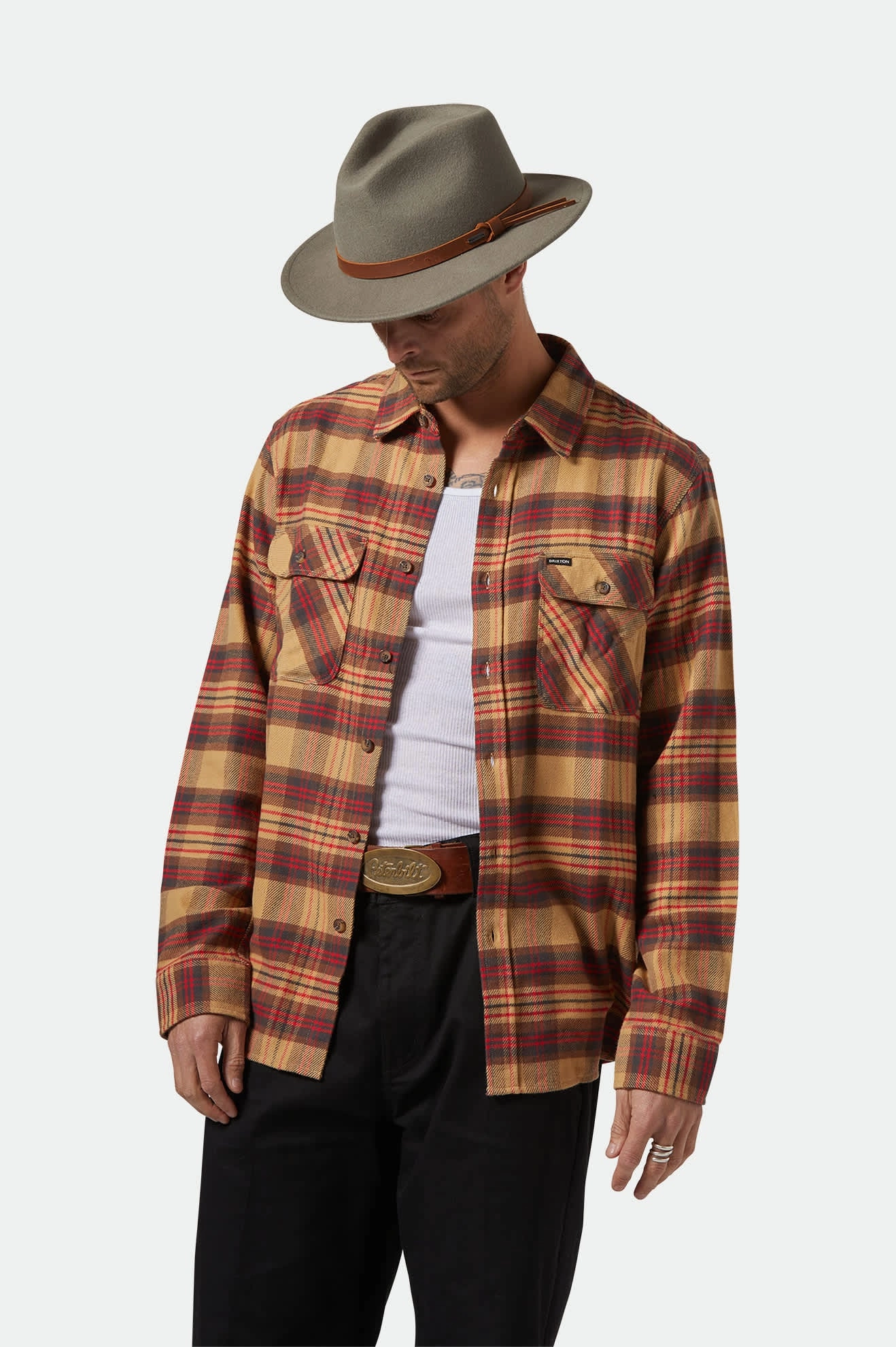 Messer Traditional Fedora - Brindle