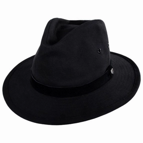 Messer X Adventure Cotton Safari Fedora Hat