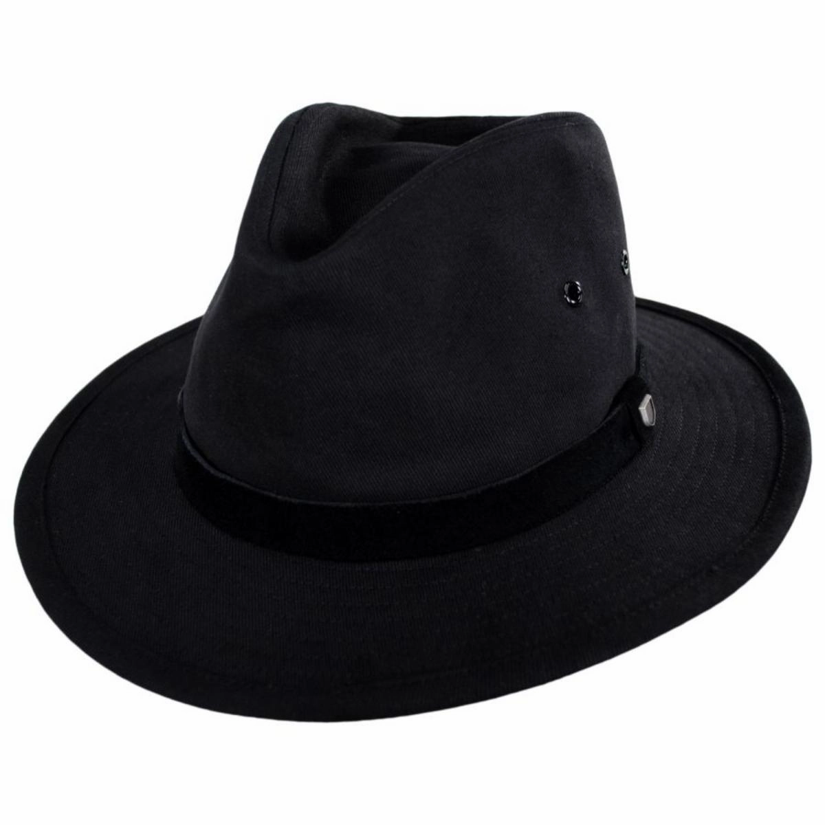 Messer X Adventure Cotton Safari Fedora Hat