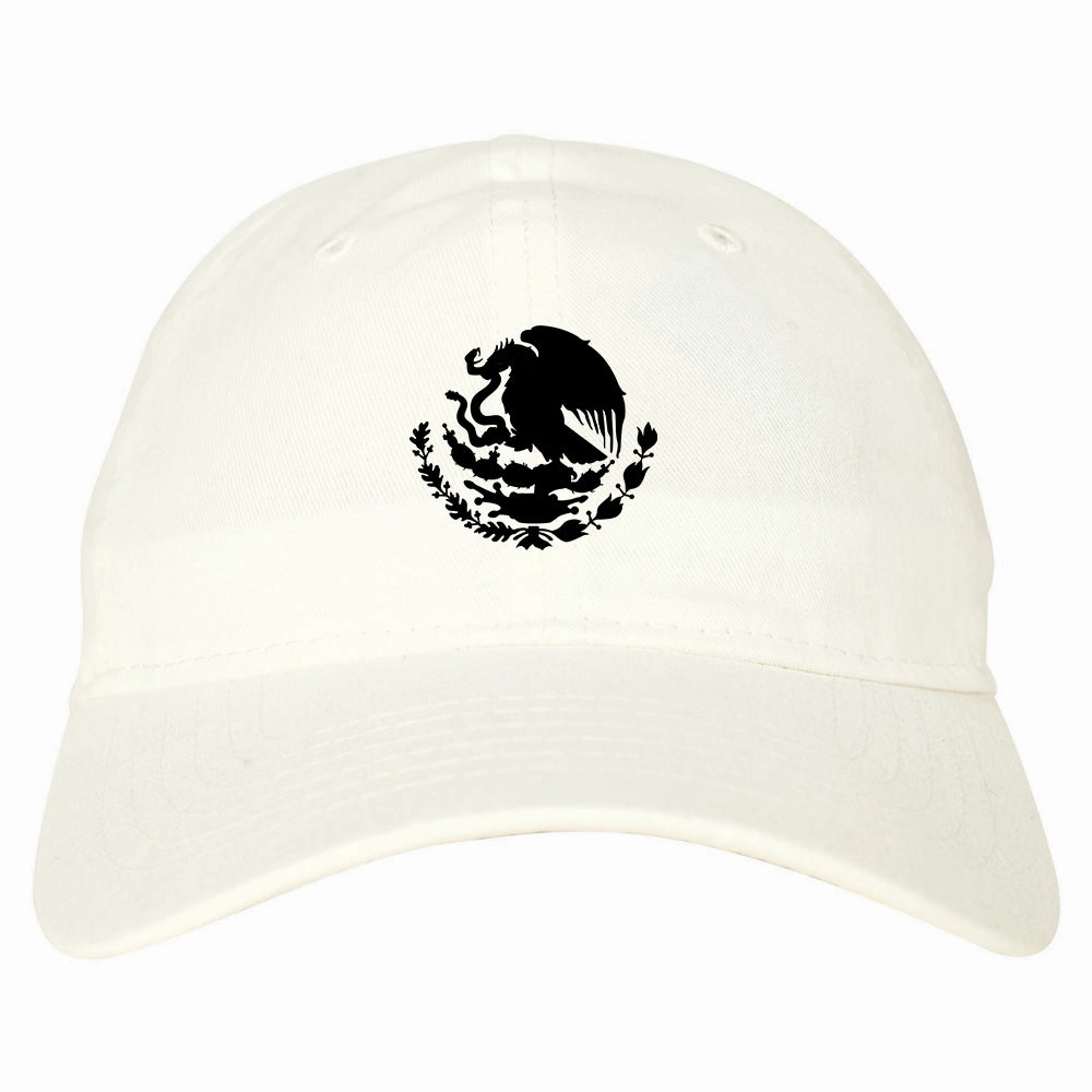 Mexican Color Coat Of Arms Mens Dad Hat