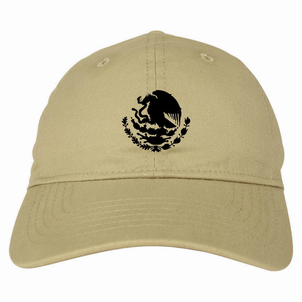 Mexican Color Coat Of Arms Mens Dad Hat