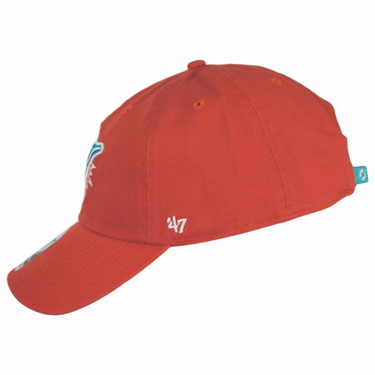 Miami Dolphins NFL Clean Up Strapback Baseball Cap Dad Hat
