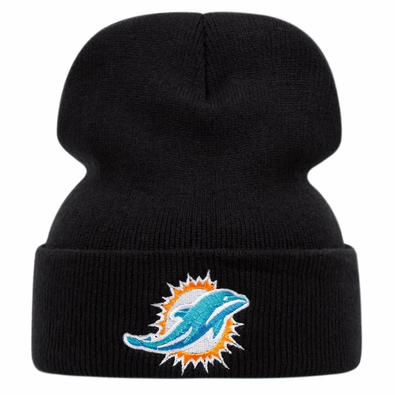 Miami Dolphins Team Beanie