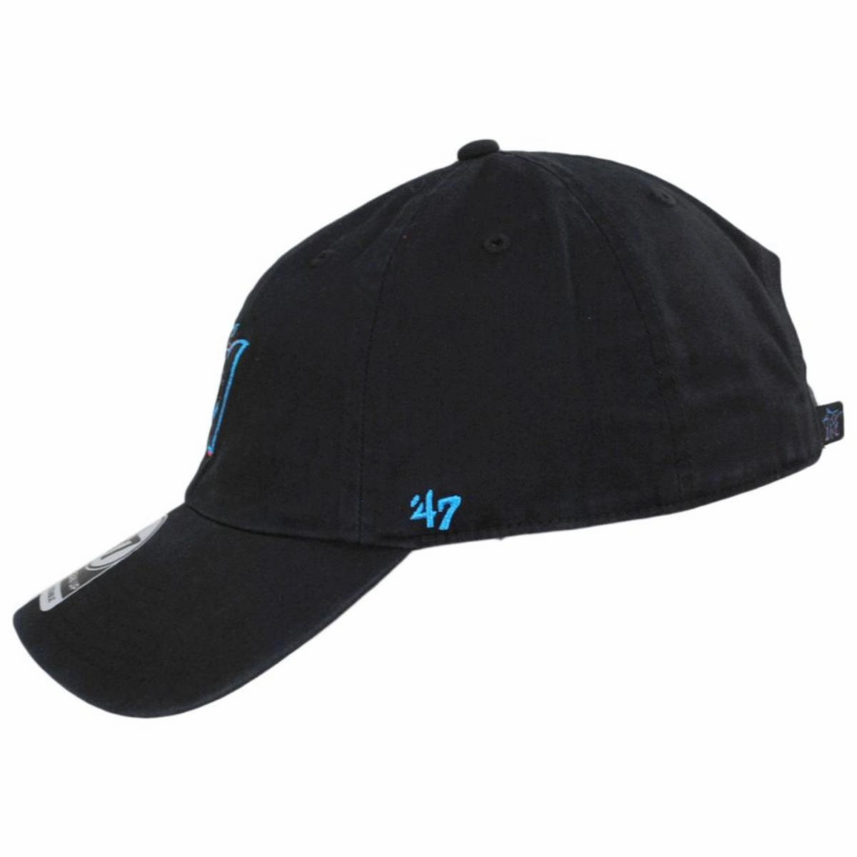 Miami Marlins MLB Clean Up Strapback Baseball Cap Dad Hat