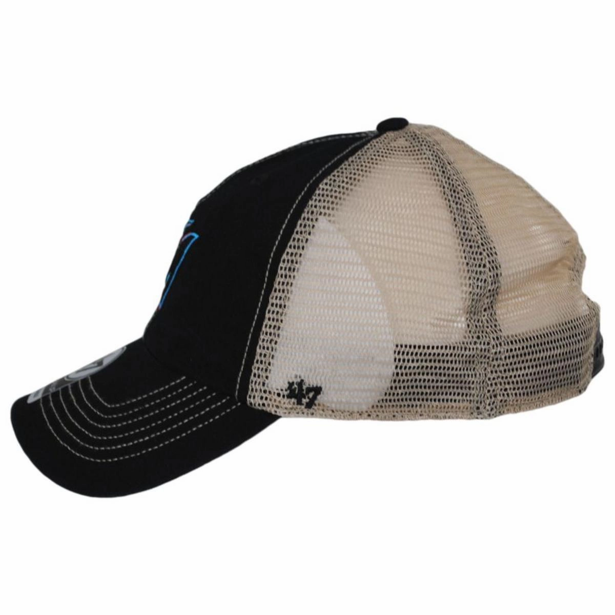 Miami Marlins Trawler 47 Mesh Clean Up Baseball Cap