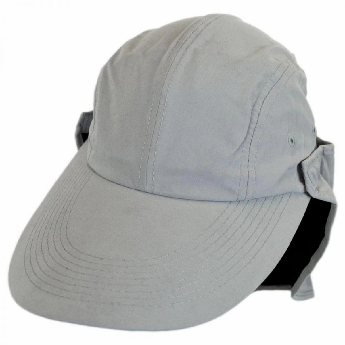 Microfibre Flap Baseball Cap