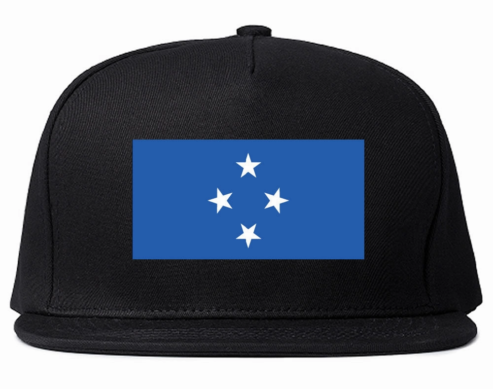 Micronesia Flag Country Printed Snapback Hat Cap