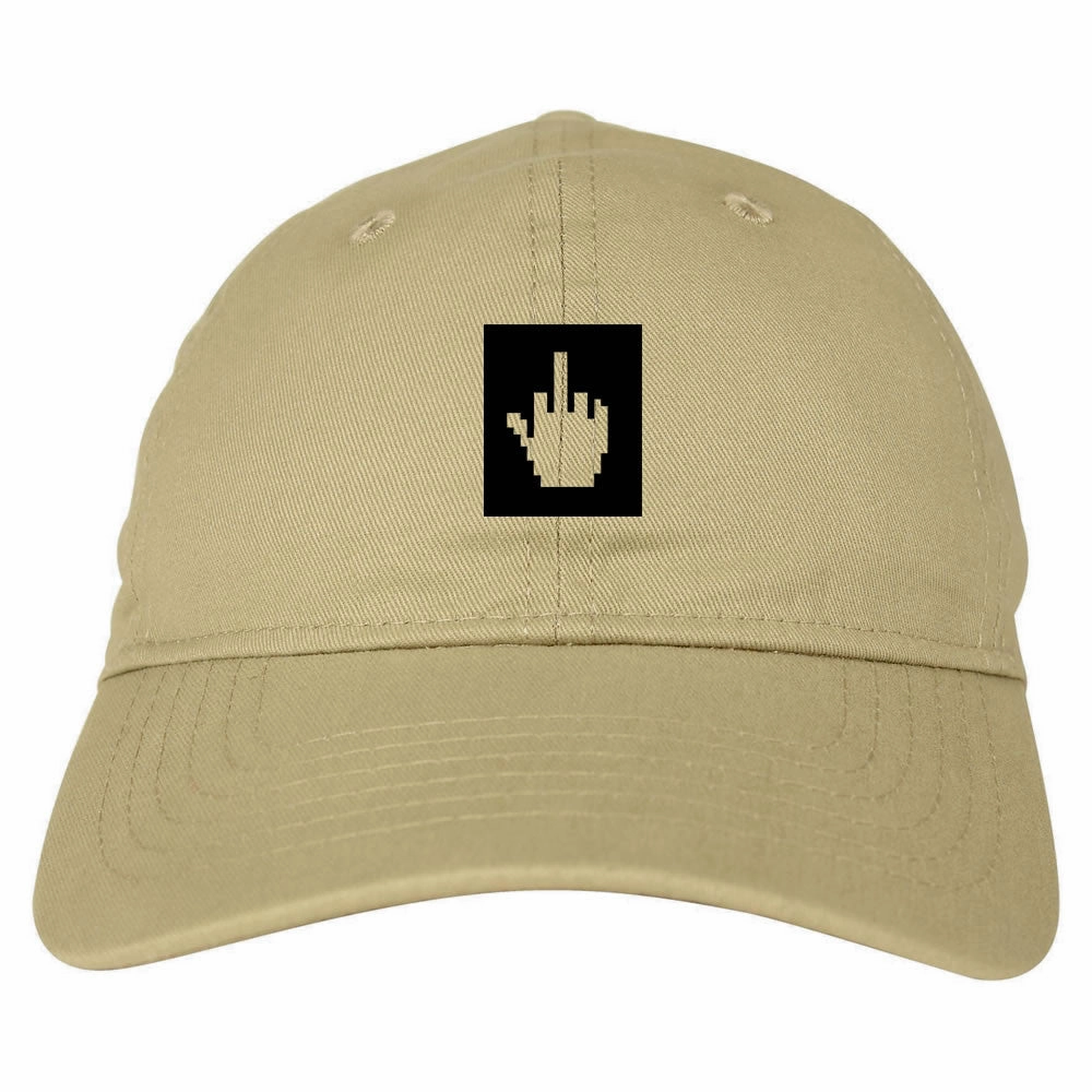 Middle Finger Meme Dad Hat Cap