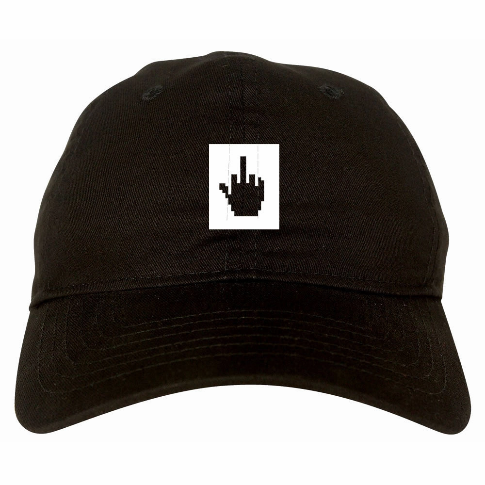 Middle Finger Meme Dad Hat Cap